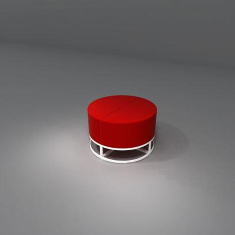 stoppad rastpall med förvaring